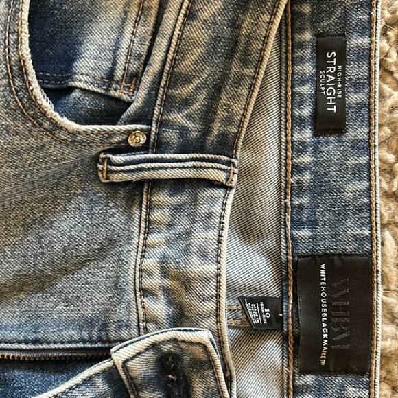 White House Black Market Medium blue denim jeans - Picture 2 of 2